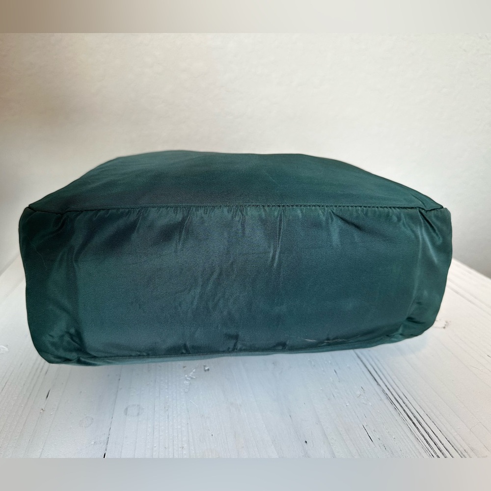 SOLD Prada Nylon Green Tessuto City Tote - Picture 11 of 14